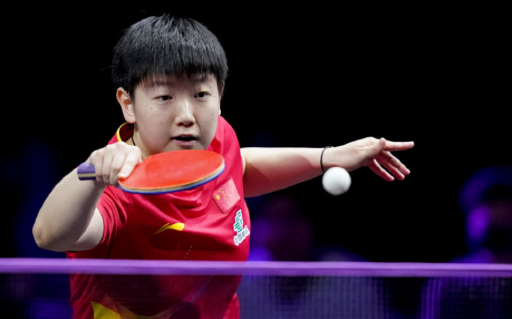 具体如下, 孙颖莎抽到